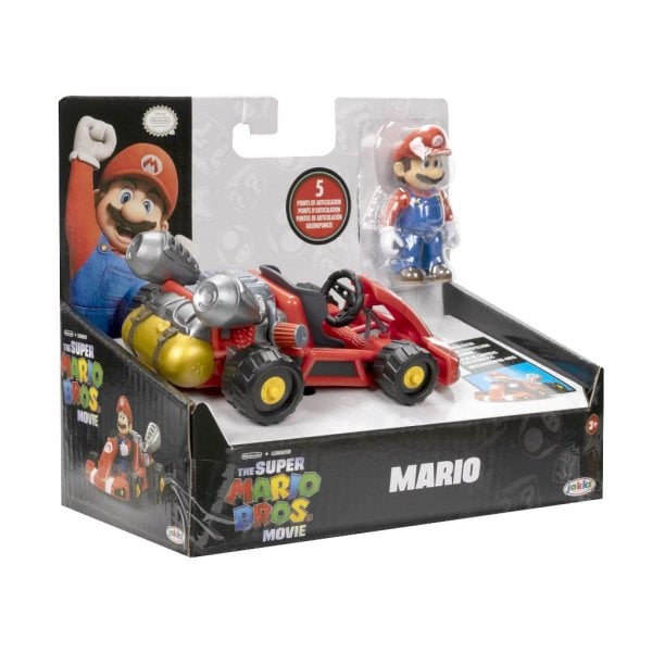 the super mario bros. movie 2.5 inch mario action figure with pull back racer4