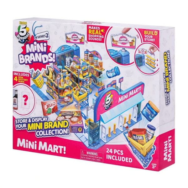 5 surprise mini brands series 2 electronic mini mart with 4 mystery mini brands playset by zuru (3)
