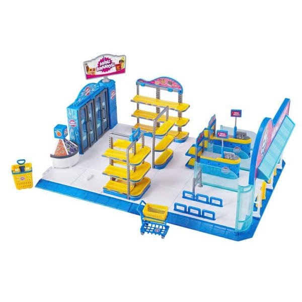 5 surprise mini brands series 2 electronic mini mart with 4 mystery mini brands playset by zuru (4)