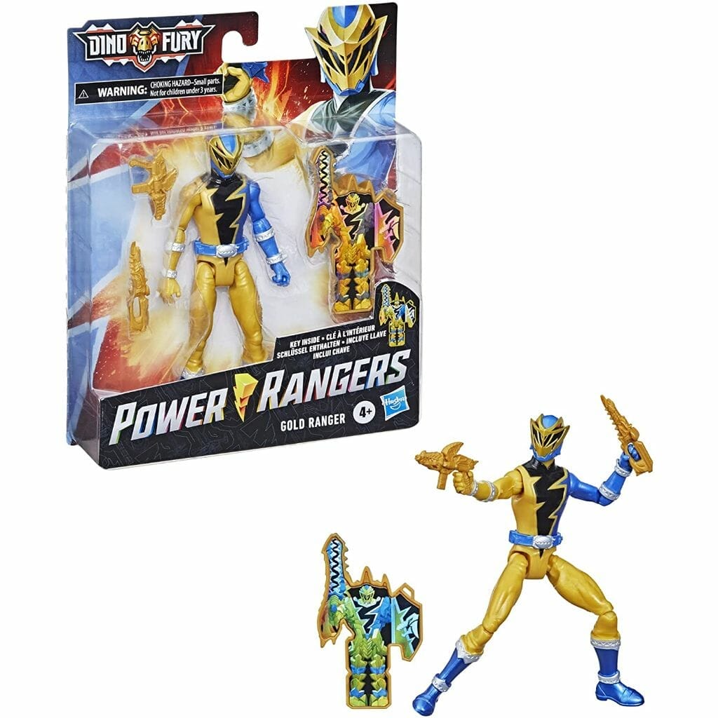 gold power ranger toy