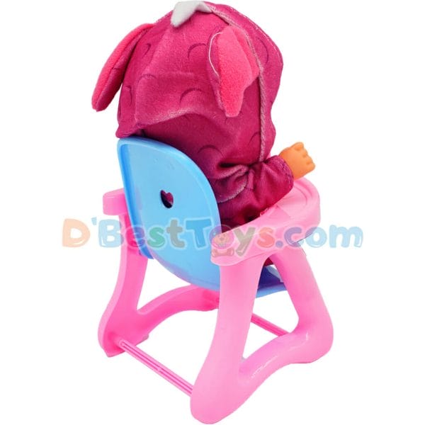 cry babies fashion doll with high chair & bottle (colors may vary) (1)