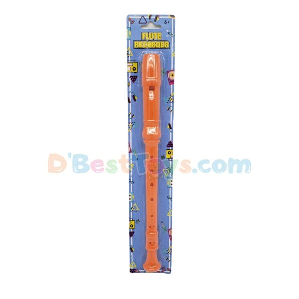 flute recorder (12.75″) – orange1