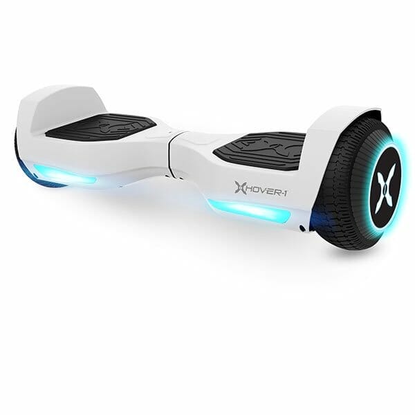hover 1 rebel kids hoverboard with led headlight white (2)