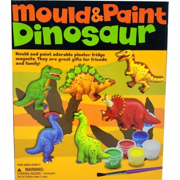 mould and paint glow in the dark dinosaur fridge magnet (1)