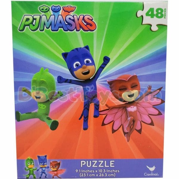 pj mask 48 pcs puzzle (9.1x10.3 inches)
