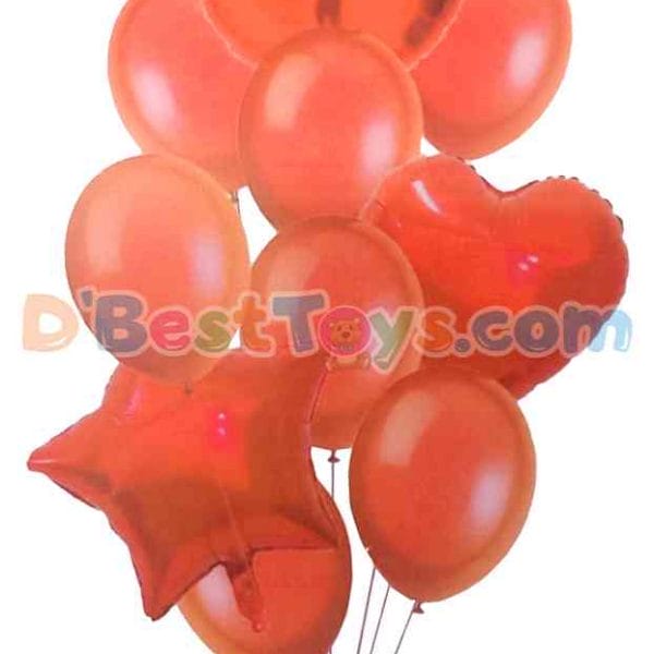 party balloons red