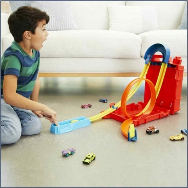 hot wheels track builder unlimited fuel can stunt box1