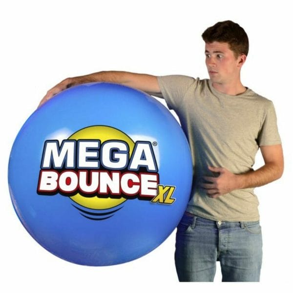 wicked mega bounce xl inflatable pvc bouncy ball (blue)1