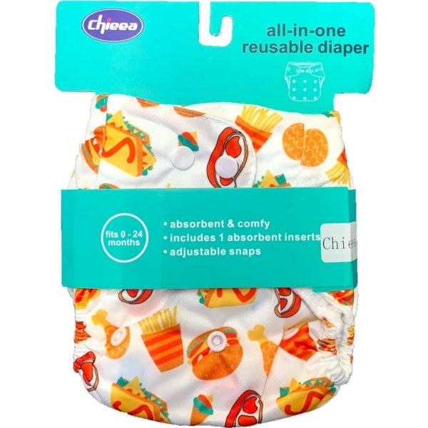 all in one reusable diaper (styles vary)4