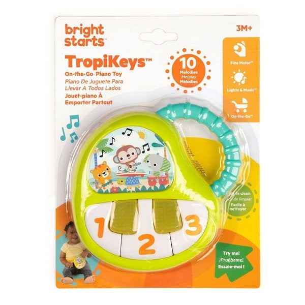 bright starts tropikeys on the go light up baby piano musical toy with easy grasp handle9