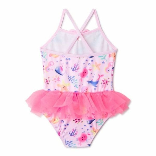 wonder nation baby and toddler girl one piece swimsuit1