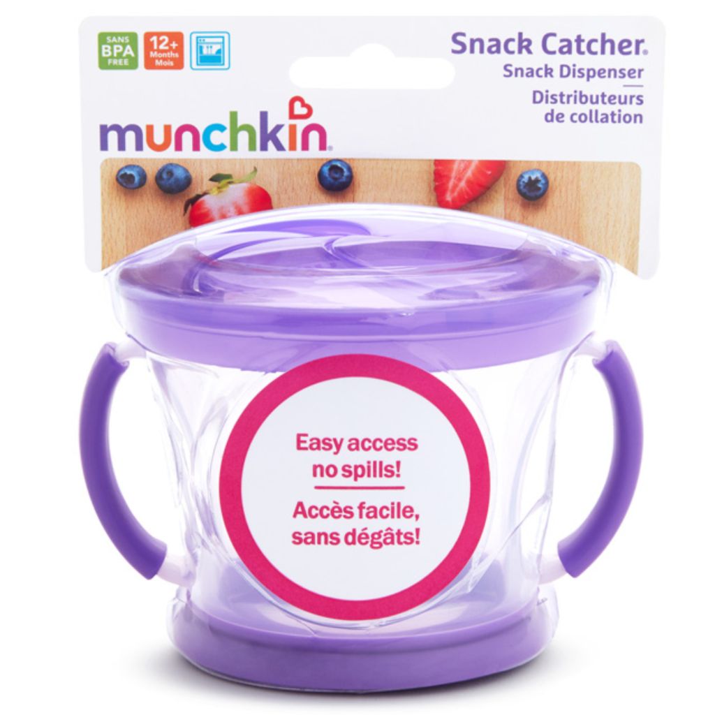 munchkin snack catcher purple 4