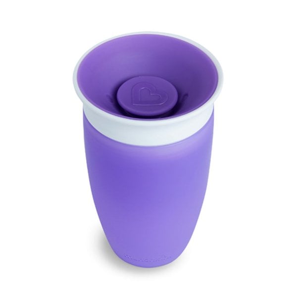munckin 10oz miracle 360 spill proof cup – purple2