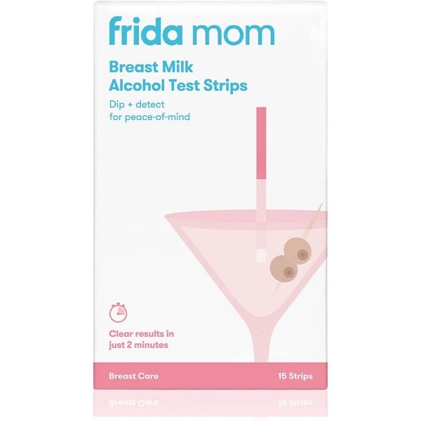 frida mom breast milk alcohol test strips