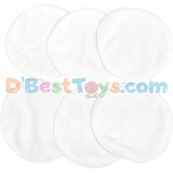 mums 5inch breast pads 6 pack