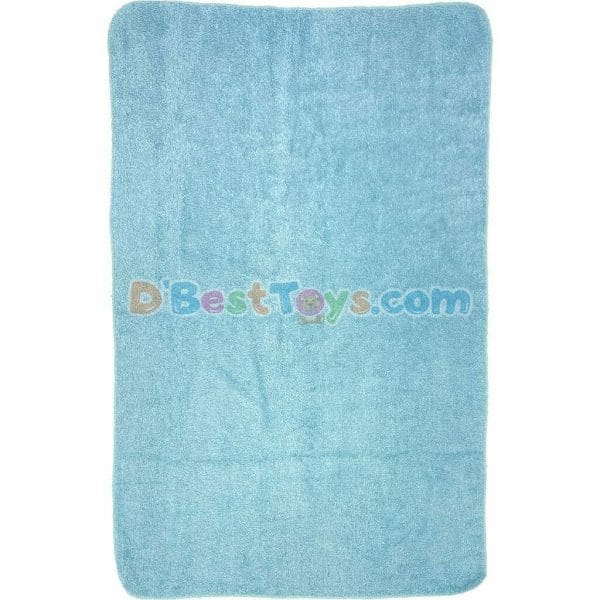 small baby towel blue
