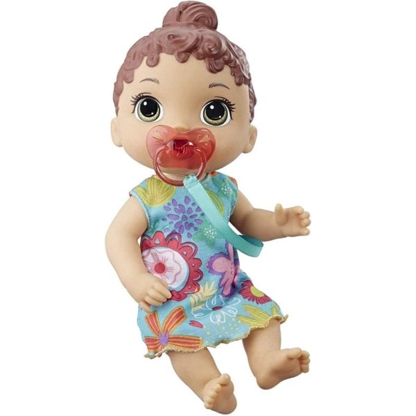 baby alive baby lil sounds interactive brown hair baby doll (1)