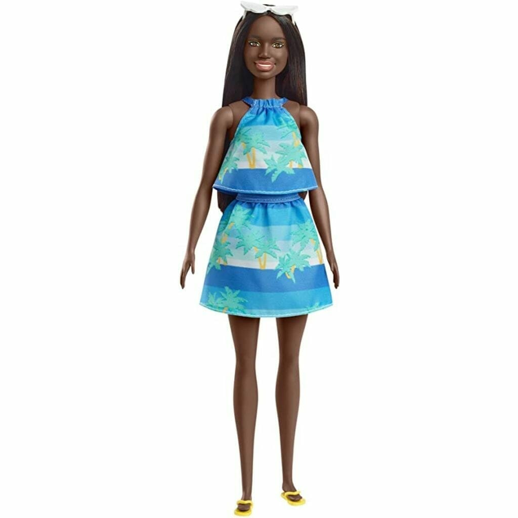 barbie loves the ocean beach themed doll brunnette 1