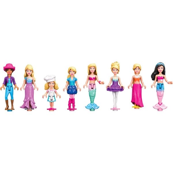 mega bloks barbie mini figure small display character