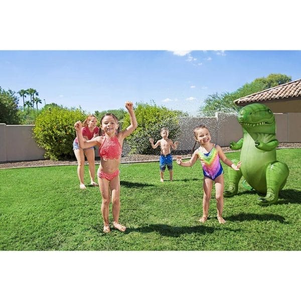 bestway 39x30x48inflatable garden water dinomite sprinkler13