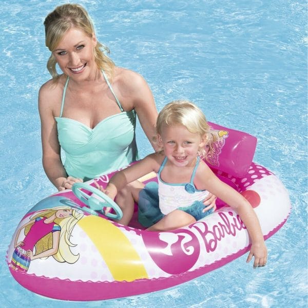 bestway barbie fashion boat inflatable pool float3