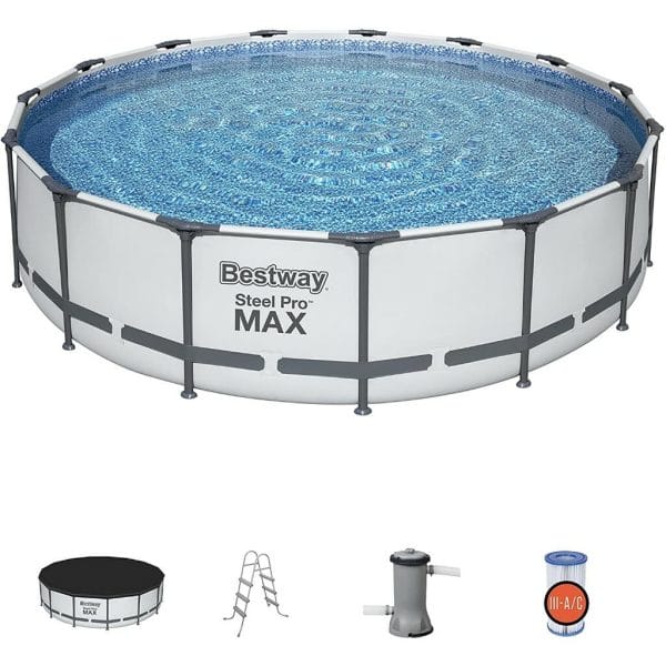 bestway steel pro max 15'x42 pool set4
