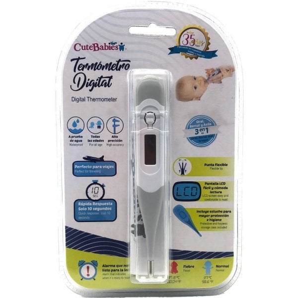 cutebabies digital thermometer 3 in 11