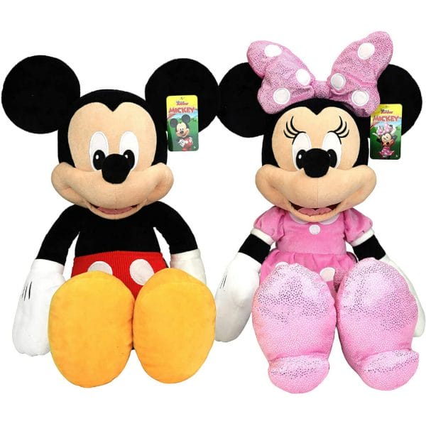 disney junior mickey mouse jumbo 25 inch plush minnie mouse, by just play5
