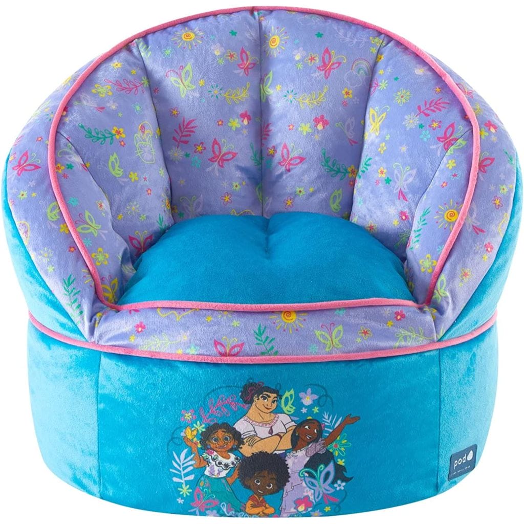 Idea Nuova Disney Encanto Madrigal Family Blue Round Bean Bag Chair - D ...