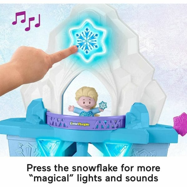 disney frozen elsa's enchanted lights palace by little people®3