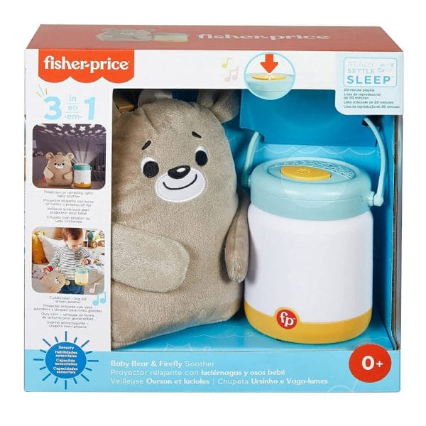 fisher price baby bear firefly soother lightup nursery5