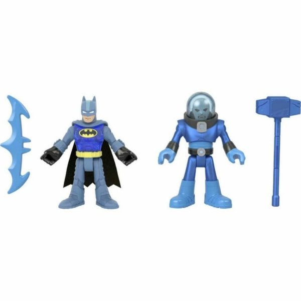 fisher price imaginext dc super friends batman & mr freeze6