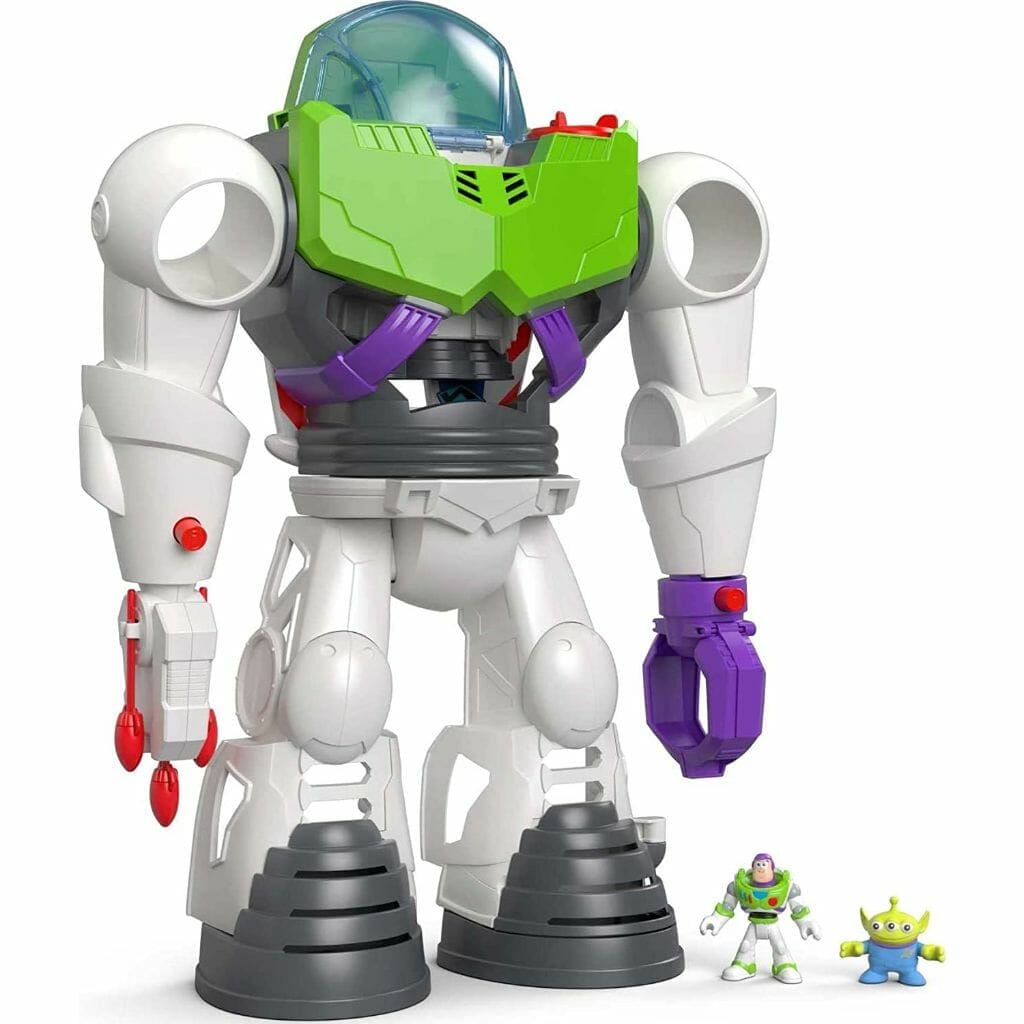 fisher price imaginext playset featuring disney pixar toy story buzz lightyear robot