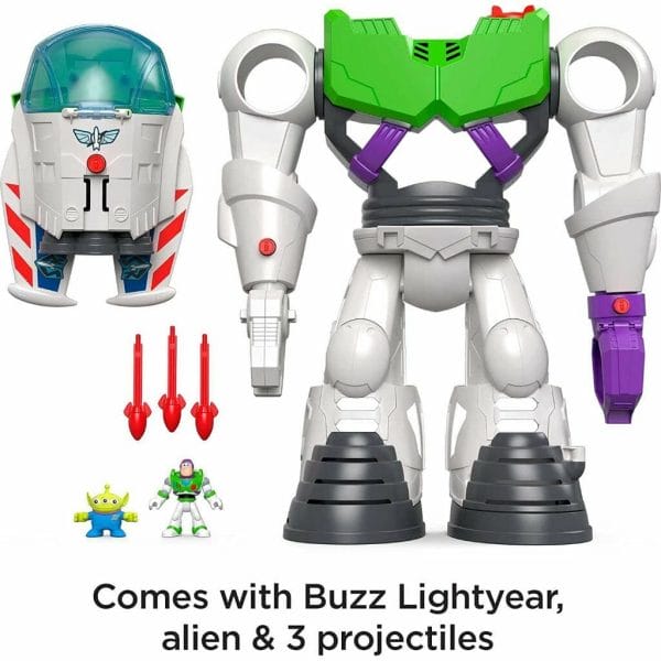fisher price imaginext playset featuring disney pixar toy story buzz lightyear robot4