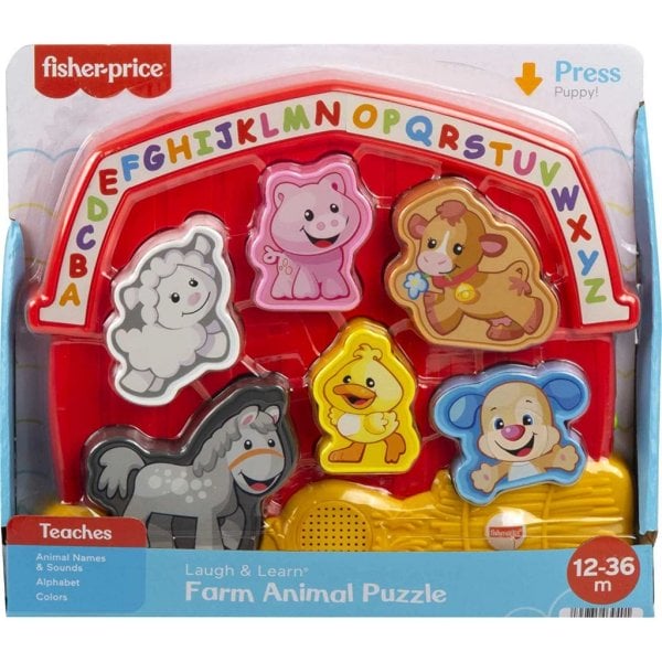 fisher price laugh & learn farm animal puzzle