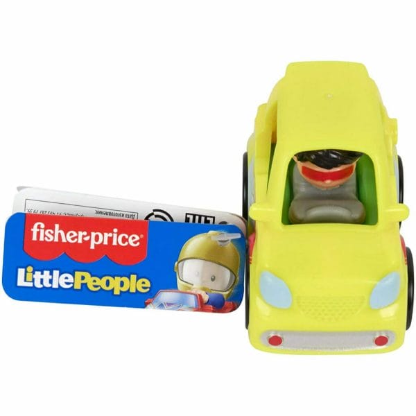 little people wheelies vehicle yellow micro car (2)