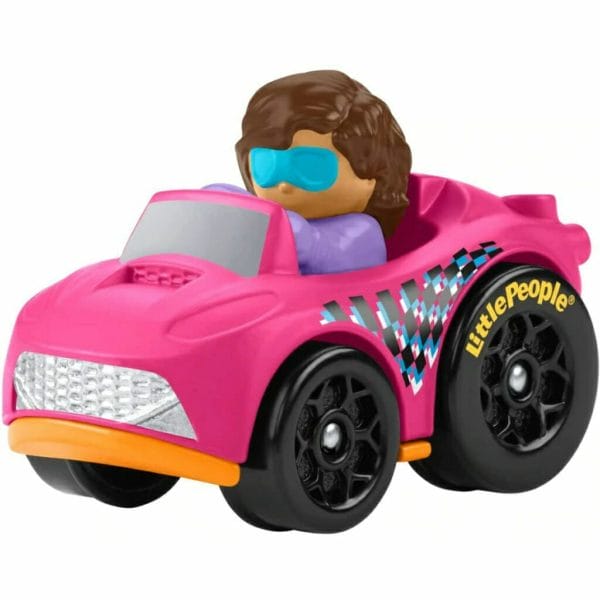 little people wheelies vehicle – pink car1