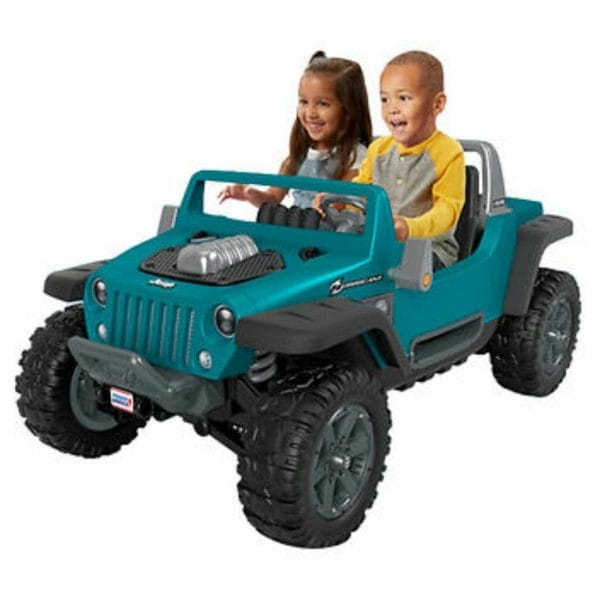 power wheels jeep hurricane extreme, ride on teal