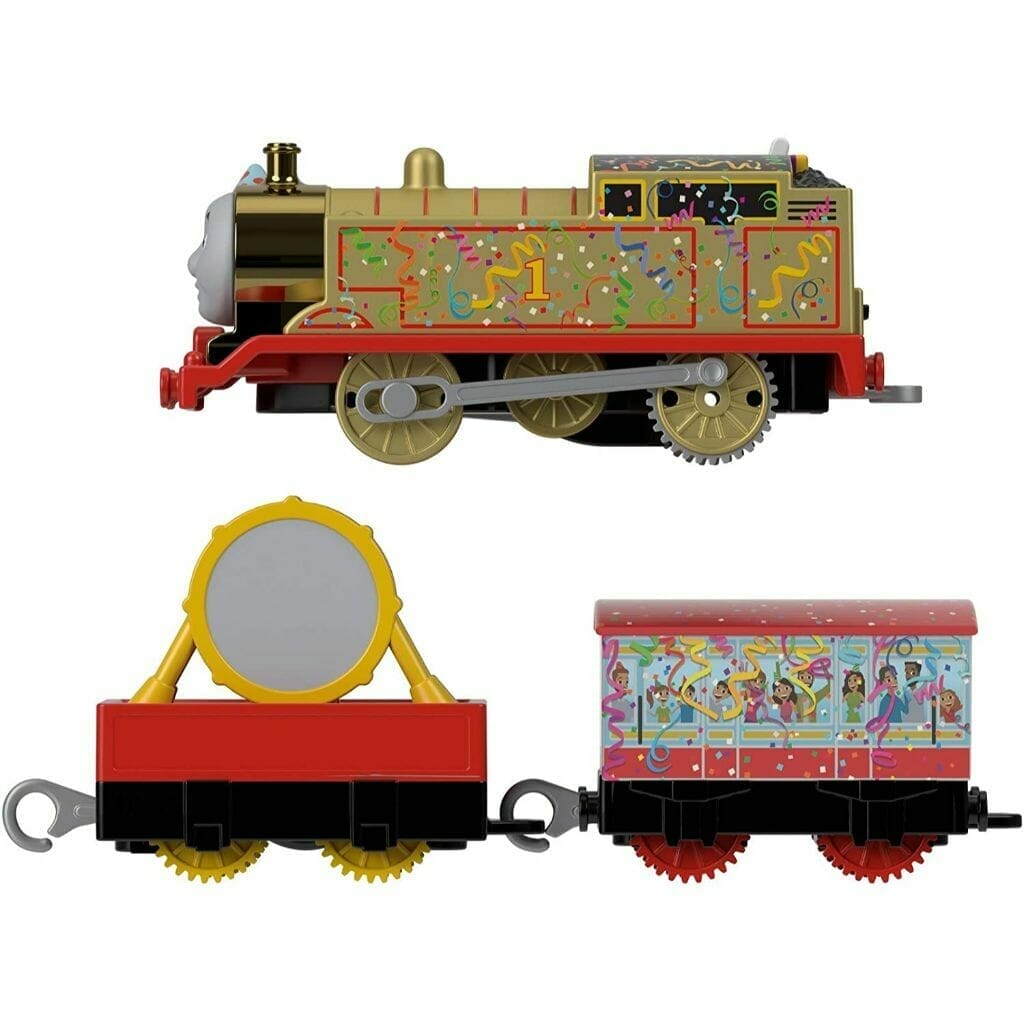 Thomas  Friends TrackMaster Greatest Moments Engine - Golden Thomas -  D'Best Toys