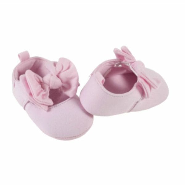 Gerber Baby Girls Pink Slipper Shoes