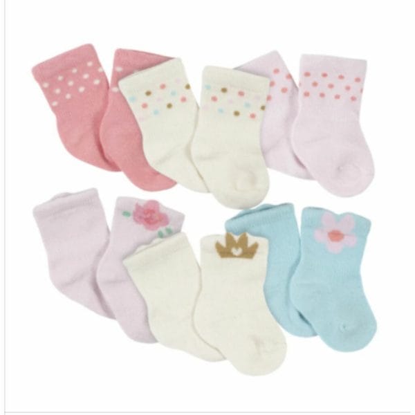 Gerber Princess Baby Socks