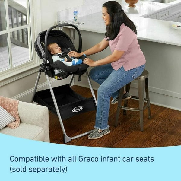graco® modes™ carry cot stand, black1