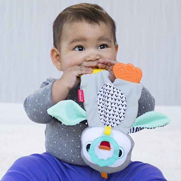 infantino cuddly teether 3