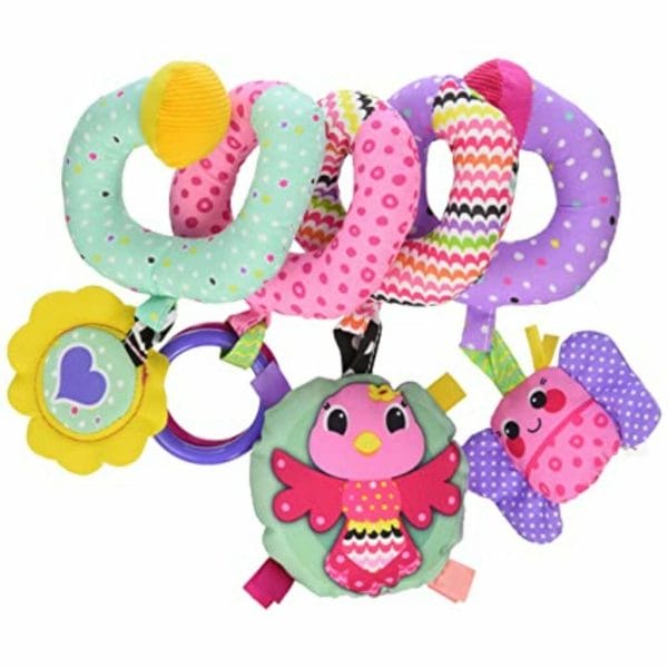 Infantino Spiral Activity Toy Pink