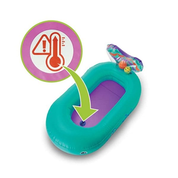 infantino whale bubble inflatable bath 3
