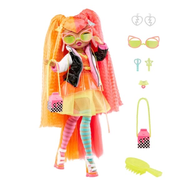 lol surprise omg fierce neonlicious fashion doll (1)