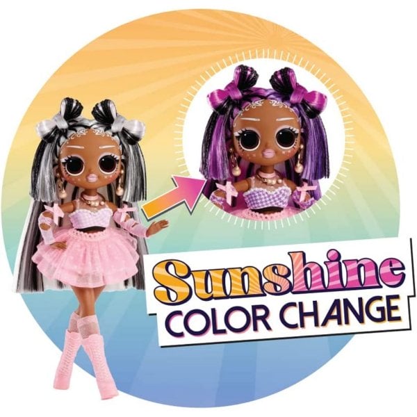 lol surprise omg sunshine color change switches fashion doll with color changing hair and fashions and multiple surprises and fabulous accessories1