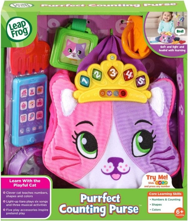 leapfrog purrfect counting purse6