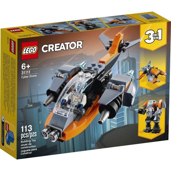 lego creator 3in1 cyber drone 31111 building toy set for kids (2)