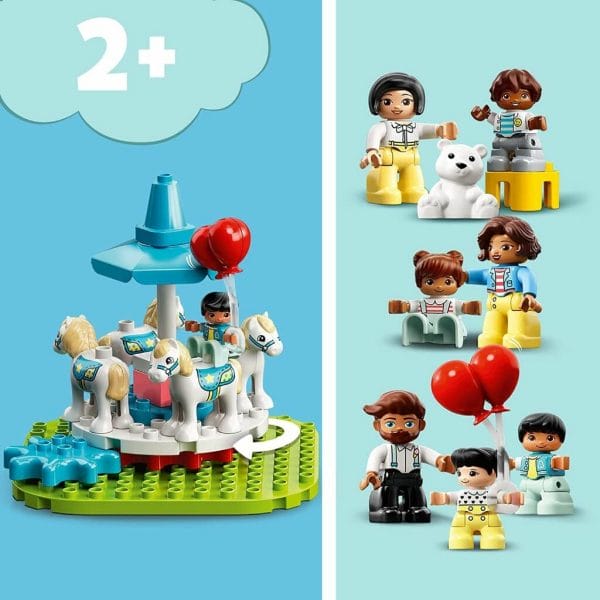 lego duplo town amusement park 10956 building toy (95 pieces)2